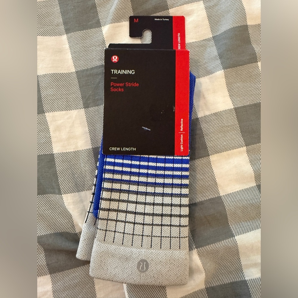 Lululemon Training Power Stride Socks NWT